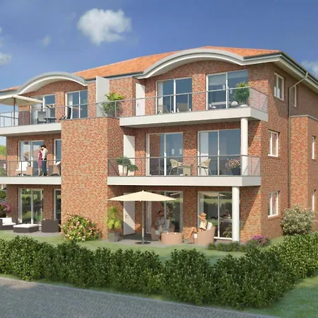 شقة Fewo Strandkajute Haus Memmert